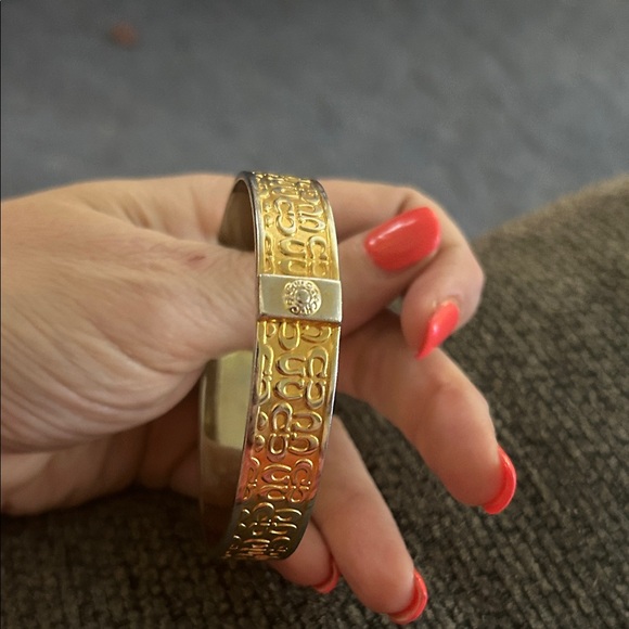 Coach Intricate Gold Bracelet - Picture 2 of 5